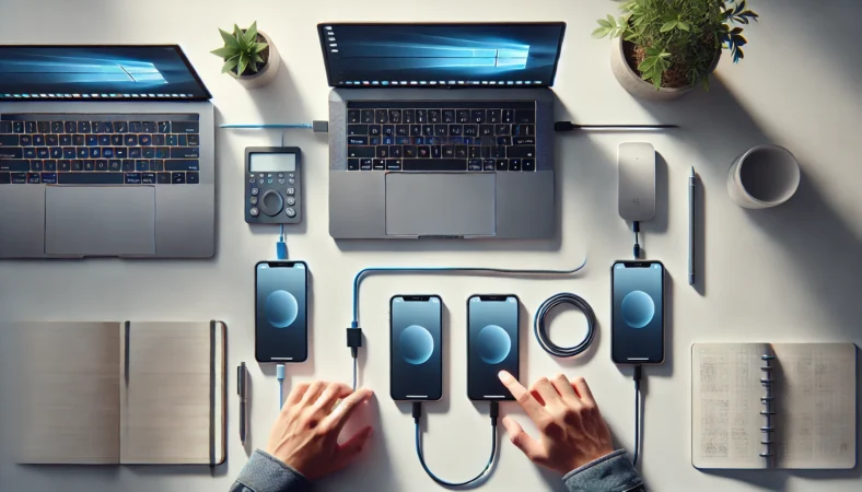 Googleサービスをブラウザ中心で使う人向けに、軽快に作業できる環境を示すノートPC作業シーンのイメージ