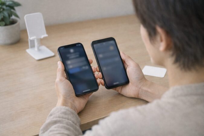 iPhoneでXの認証コードを探す前に、複数の表示ルートを整理する比較イメージ