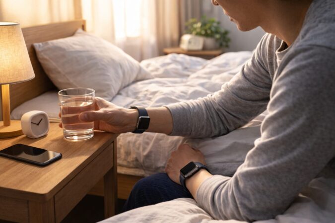 二段アラームや起床後の行動固定など、目覚ましで起きられる確率を上げる朝のルーティン例