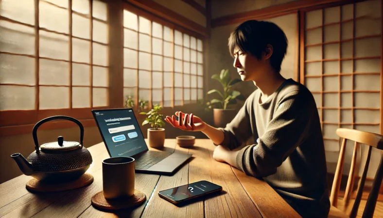 スマホの通知・ポップアップなどを設定で見直すイメージ（Chromeの設定でできる対策を示す）