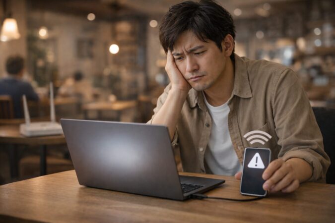 高負荷作業を想定する日本人クリエイターがノートPC性能に不安を感じる様子