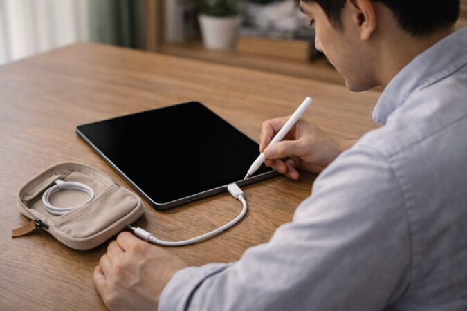 短いUSB-Cケーブルを常備して後悔を回避し快適に運用するセットアップ