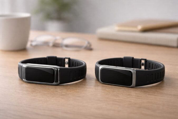 Fitbit Charge 6とCharge 5の違いを比較するイメージ