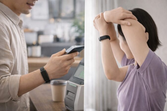 Fitbit Charge 6とInspire 3の使い方の違いを比較するイメージ