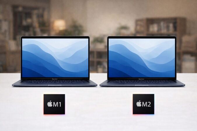 型落ちMacBook Airを現実的な選択肢として検討するシンプルな比較イメージ