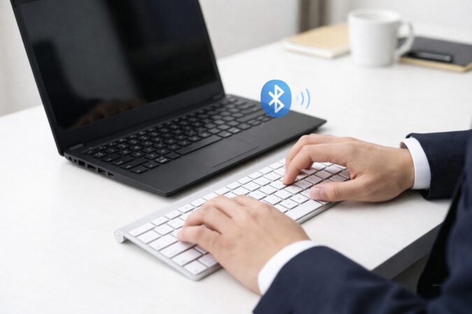 Magic KeyboardがWindowsでも使えるが最適化は限定的と分かる使用イメージ
