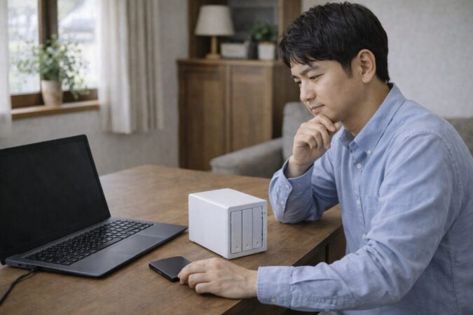 OneDrive削除後の保存先として外付けSSDとNASを比較する日本人ユーザー