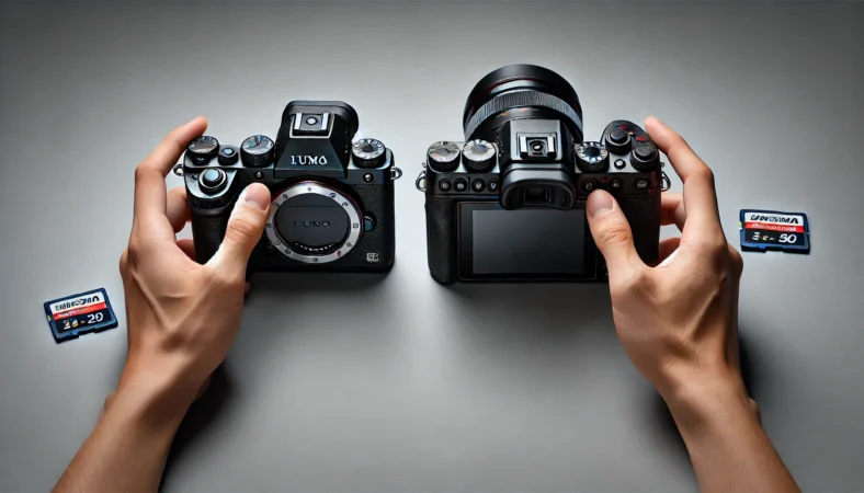 ニコン Z6とZ6IIの実用面の違いを比較するためのミラーレスカメラ比較イメージ