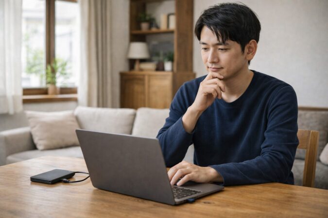 クラウド保存をやめてローカル管理へ切り替えるか検討する日本人ユーザー