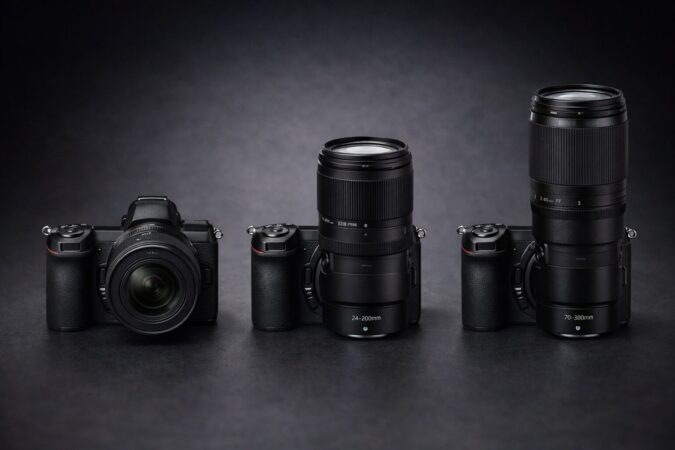 ニコンZ5IIで選びたい標準ズームと高倍率ズームのレンズキット比較イメージ