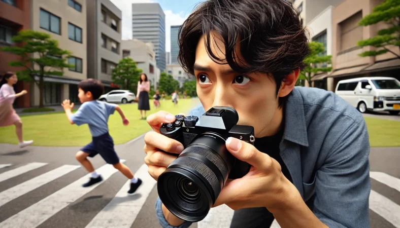 動体撮影でAF追従に不満を感じやすいニコン Z6IIの使用シーンを表現したイメージ