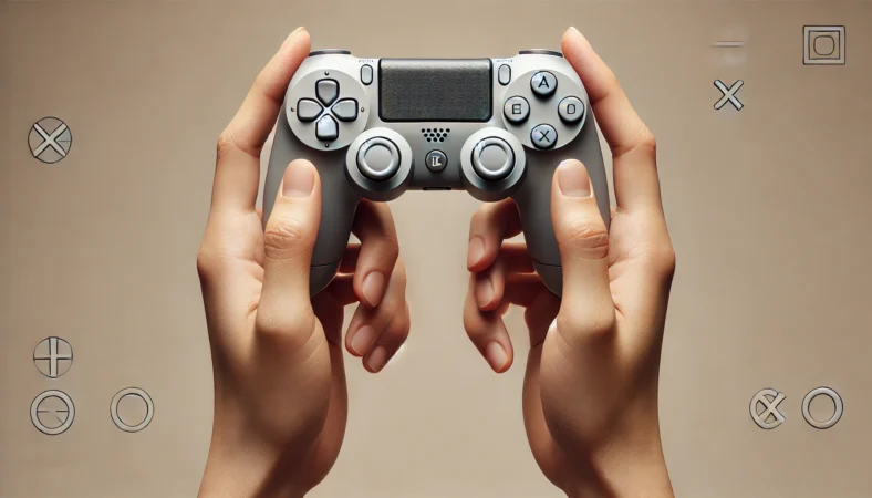 在庫表示の読み分けを、色の異なるインジケーターとコントローラーの組み合わせで示した手元イメージ