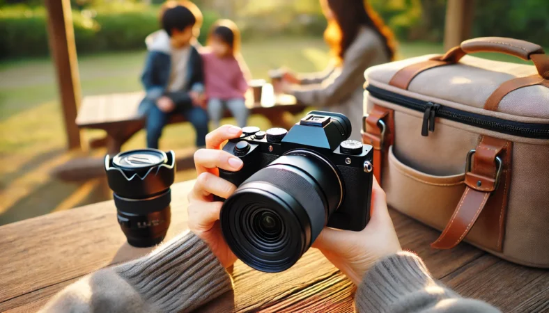 ニコン Z6IIのレンズキットが初心者や旅行撮影に向くことを表した実用イメージ