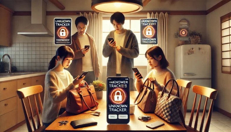 Android標準機能と追加の検出アプリを比較して検討する日本人ユーザーのイメージ