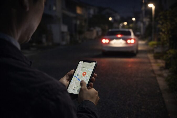 GPSは盗難後の追跡には役立つが盗難防止そのものには限界がある場面