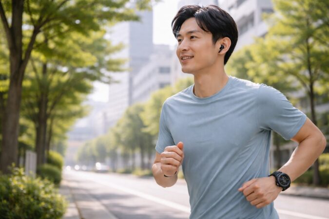 ガーミン165 Musicでスマホなしランを楽しむ日本人ランナー