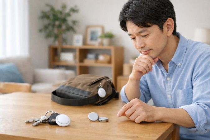 AirTagが鳴る理由を整理して確認するイメージ