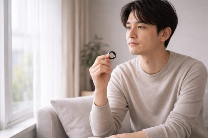 現行モデルを買うか次世代を待つか悩むスマートリング検討イメージ