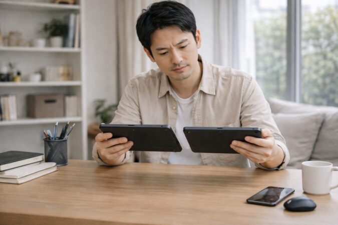 Surface Pro 9から11への変化を比較しながら確認する日本人ユーザーの写真風イメージ