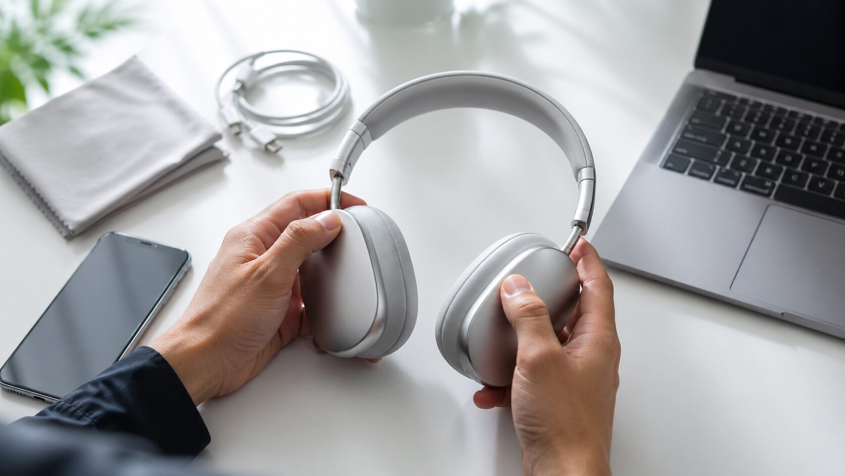 サポート経験者が高級ワイヤレスヘッドホンを確認している比較レビュー用イメージ