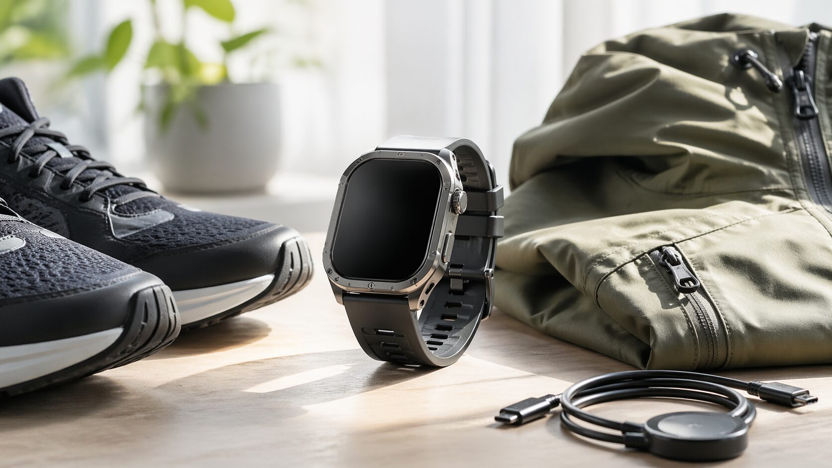 Apple Watch Ultra 3の購入判断をイメージできる高級タフネス系スマートウォッチと日常・運動・アウトドア用品の比較イメージ