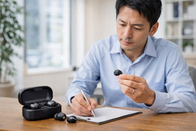 完全ワイヤレスイヤホンの壊れやすい評判を冷静に確認するイメージ