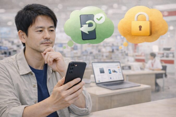 Galaxy S25をお得に買う方法を返却前提と所有前提で考えるイメージ