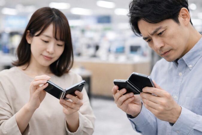 Galaxy Z Flip6の壊れやすい評判を購入前に見極める日本人ユーザーのイメージ