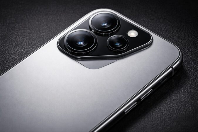 カメラ主張の強いPro系スマートフォン背面デザインを強調した比較向けイメージ