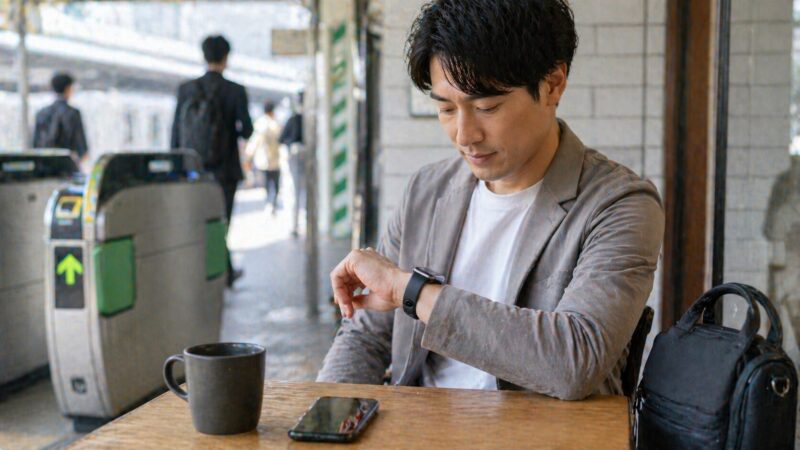 Apple Watch Series 10で日常使いに十分な通知や決済、運動記録を行う場面の画像