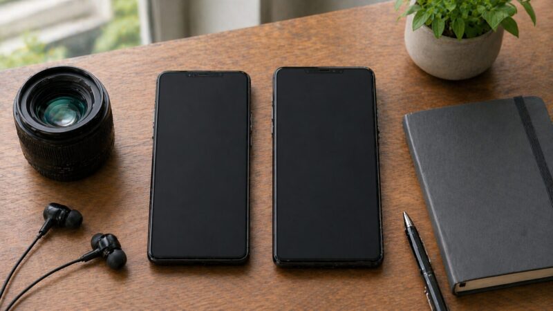 Xperia 1 VとXperia 1 VIの違いを比較して選ぶスマートフォン検討のイメージ