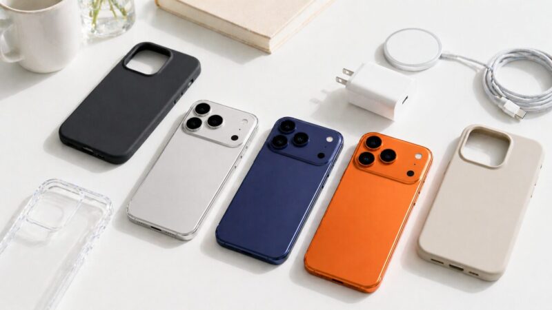 iPhone17 Pro風スマホの人気色とケース相性を整理して選ぶイメージ