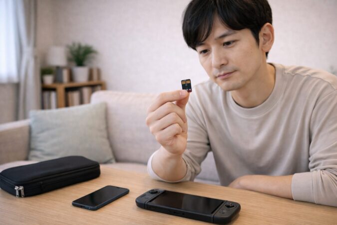 Switch2でmicroSD Expressが必要か保存容量の観点から考えるイメージ
