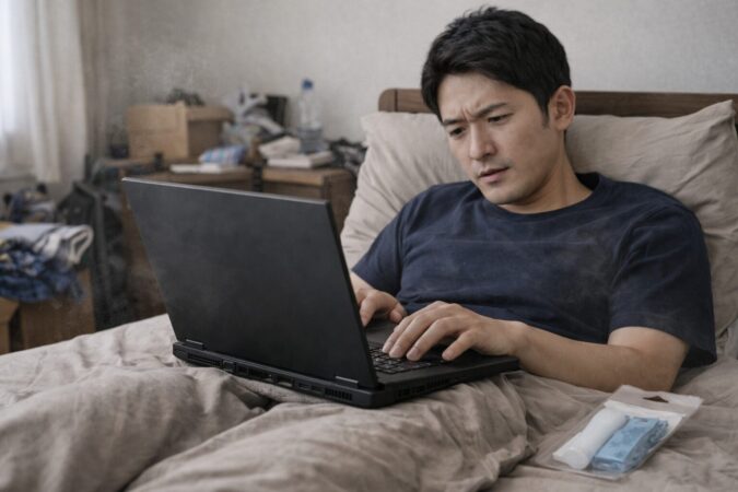 ノートパソコンに向かない使い方をする日本人ユーザーの例