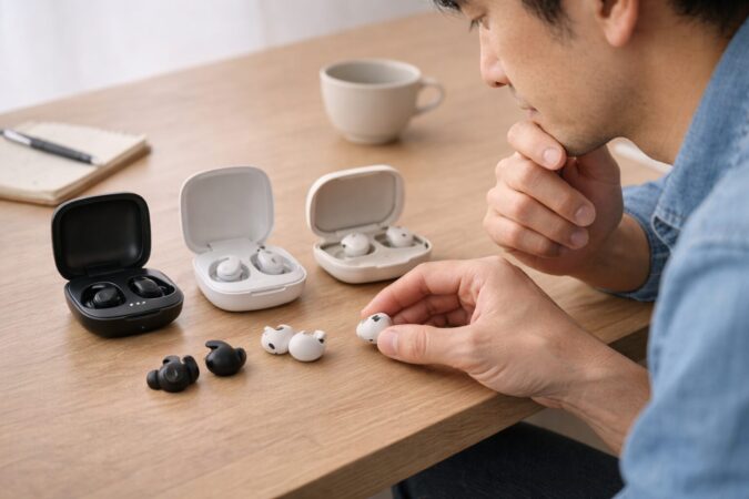 音質より使いやすさを重視してイヤホンを比較する日本人ユーザー