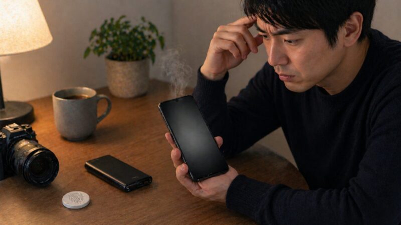 Xperia 1 IVの発熱やバッテリー消費など購入前に確認したい不具合のイメージ