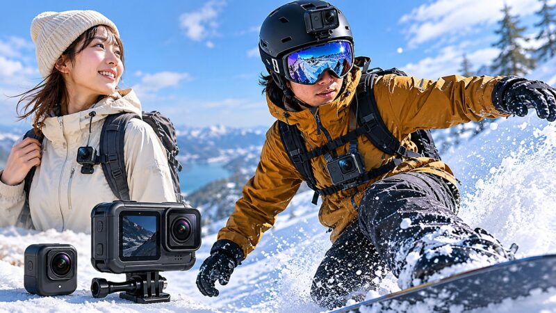 GoPro系アクションカメラとOsmo Nanoの撮影スタイルの違い