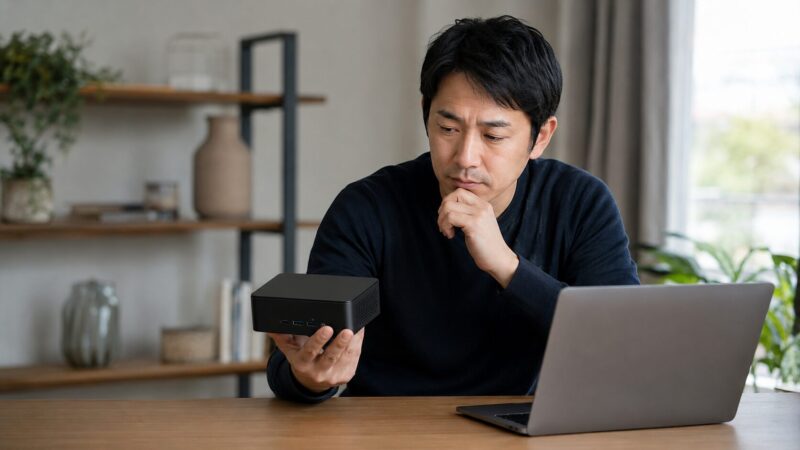 MINISFORUMが壊れやすいか悩みながら確認する日本人ユーザー