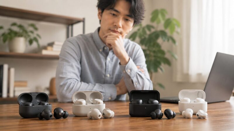 WF-1000XM5と代替イヤホンを比較して選ぶ日本人ユーザー