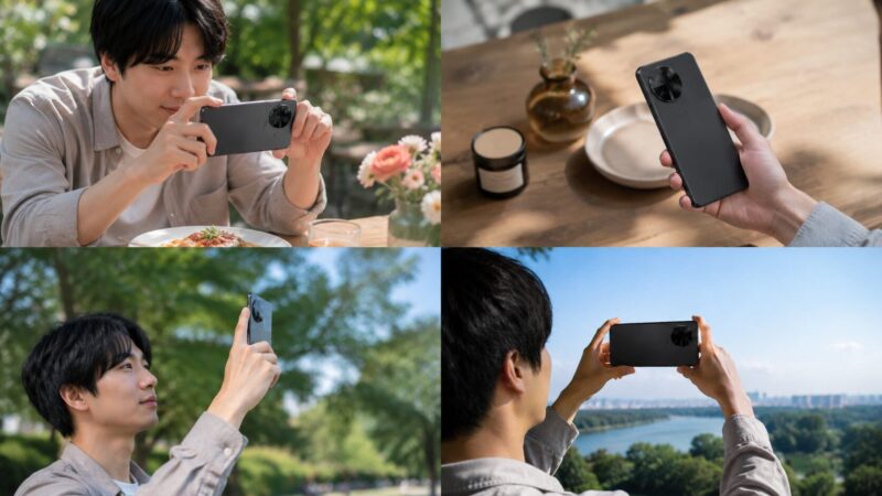 POCO F8 Proのカメラ性能を屋外で試す日本人ユーザーのイメージ画像