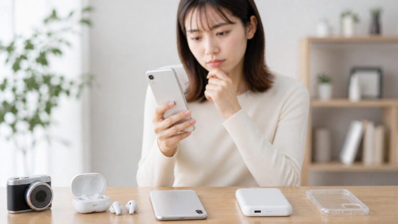 iPhone Airのデメリットと注意点を確認する購入前チェックのイメージ