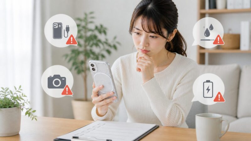 Nothing Phoneのデメリットを購入前に整理するイメージ