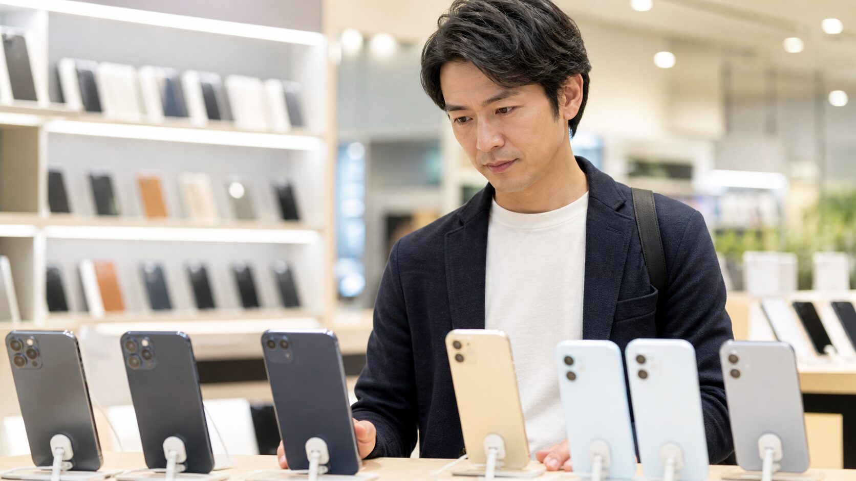 ハイエンドスマホとミドルレンジスマホを比較して選ぶ日本人男性