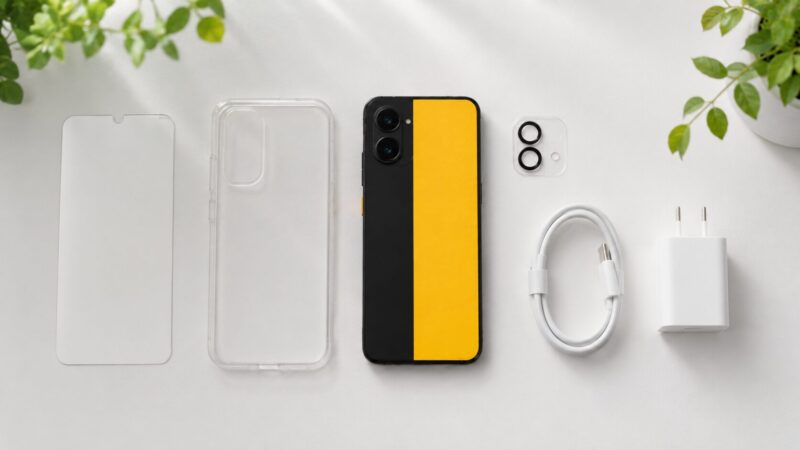 POCO X7 Proと一緒に買いたいケースや保護フィルムなどのアクセサリイメージ
