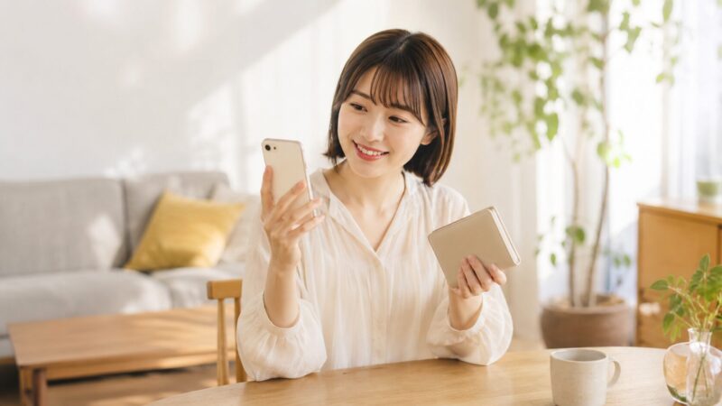価格重視でコンパクトなGalaxy S26標準モデルを選ぶ日本人女性