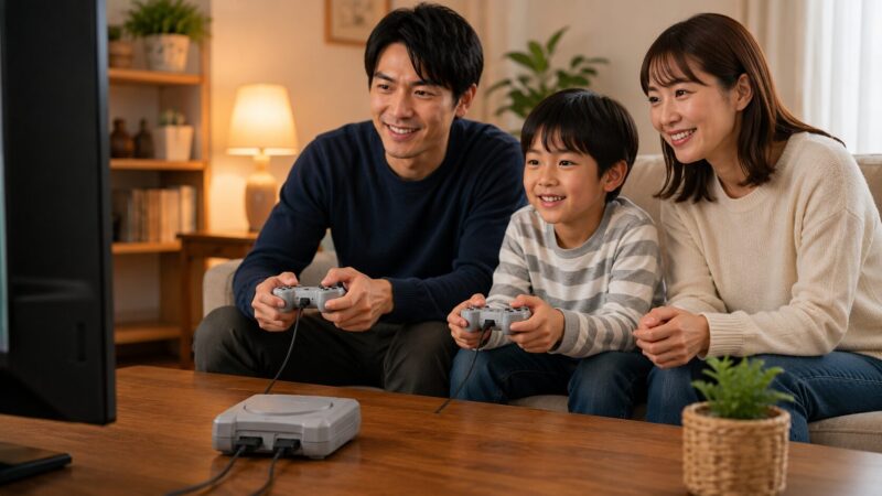 初心者が安全に遊びやすい小型レトロゲーム機環境
