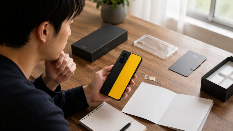 　POCO X7 Proを購入前に仕様や保証の注意点を確認するイメージ