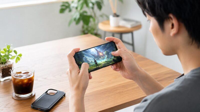 POCO M8 5Gで重めの3Dゲームを遊ぶ際の性能イメージ