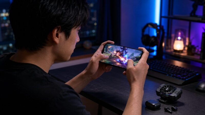 POCO X7 Proで重い3Dゲームを快適に遊ぶイメージ