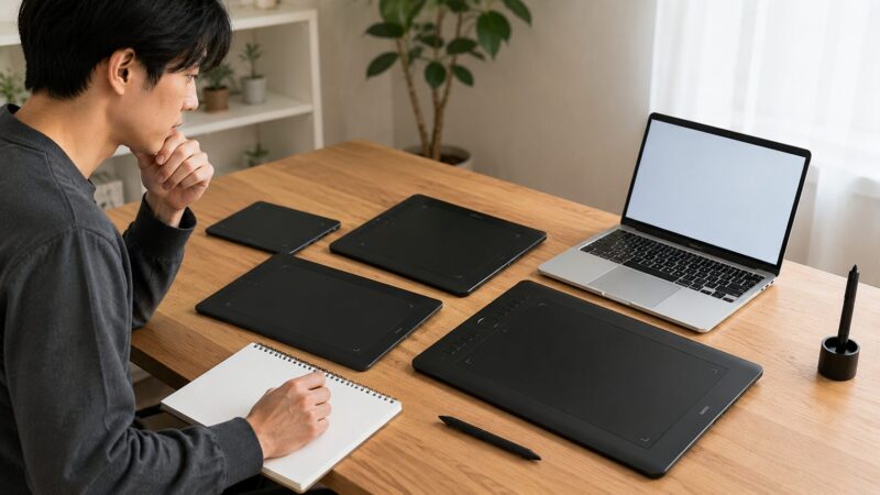 板タブ購入で後悔しないためにサイズや機能を比較する日本人ユーザー